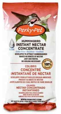 Perky Pet 243SF 8 oz Bag of Clear Instant Dry Mix Hummingbird Nectar Bird Food