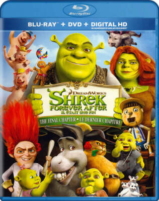Shrek Forever After: The Final Chapter (Blu-ray + DVD + Digital HD) (Blu-ray) (B
