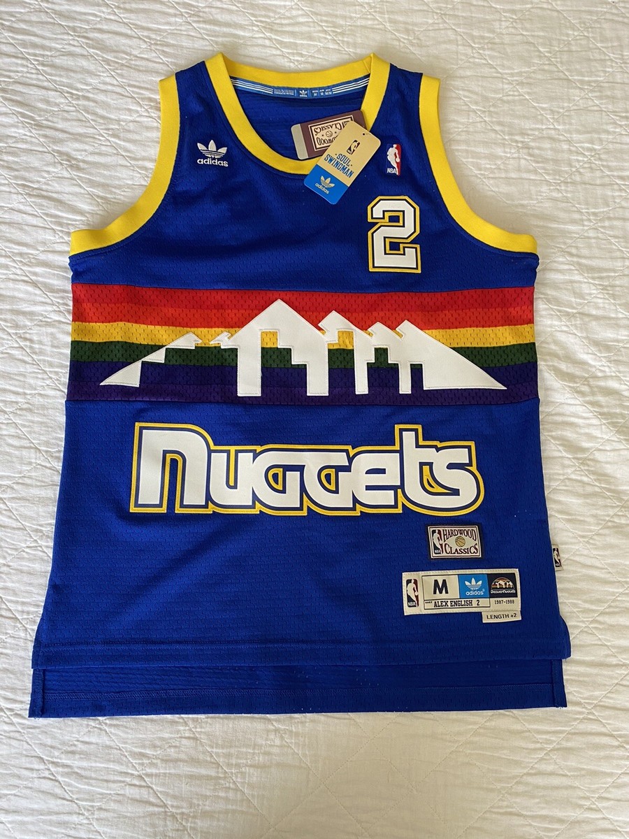 Adidas NBA Hardwood Classics Denver Nuggets Alex English Jersey