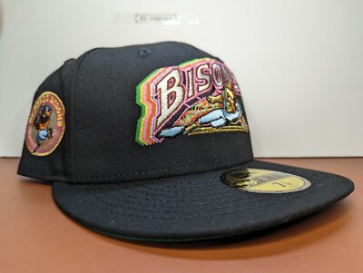 Myfitteds 59FIFTY Buffalo Bisons Cascade Rainbow Monster Mash Cereal Green 7 1/8
