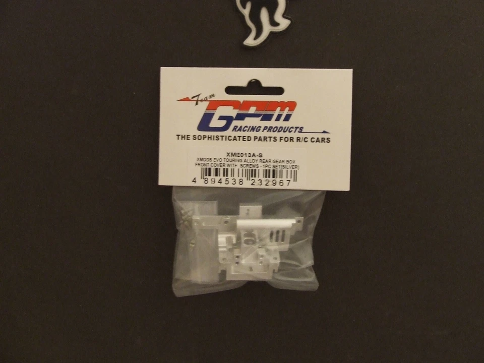 XMODS EVO TOURING GPM ALLOY REAR GEARBOX FRONT COVER XME013A SILVER NEW ALUMINUM - Image 2 of 2