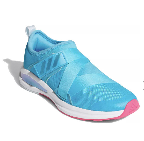ADIDAS YOUTH BIG KID SZ 2 FORTARUN X K RUNNING SHOES BLUE NIB
