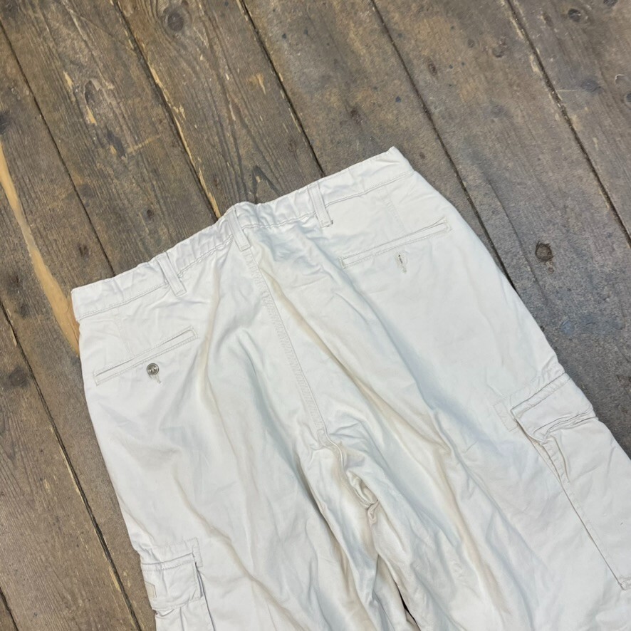 Ralph Lauren Polo Cargo Shorts Mens Vintage Y2K Hiking Summer Pants, Beige, image 9