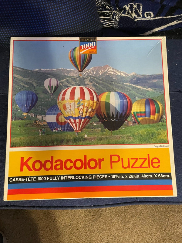 1000 piece Kodacolor Jigsaw Puzzle