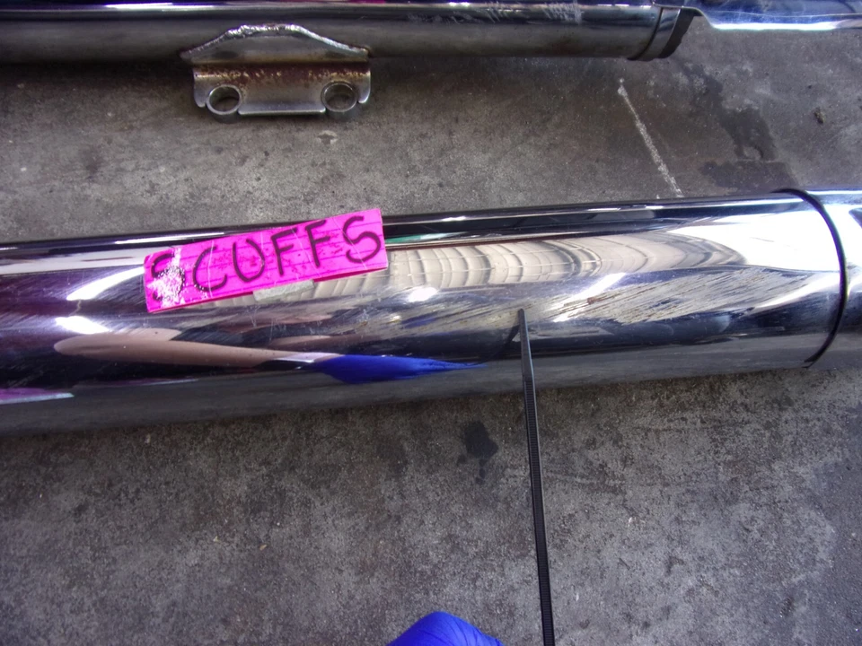 808 B KAWASAKI VULCAN VN 900 CLASSIC 2006 OEM EXHAUST HEADER PIPE Foto 3 de 4