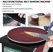 6inch Electric Disc Sander Machine Edge Sharpener Mini Bench Polisher Tools Kits
