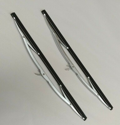 Mercedes Wiper Blade Set For 230SL 250SL 280SL | Stainless Steel Satin Blades, 13", 2-Pack - View #11