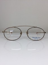New VINTAGE Polo Ralph Lauren 529 EYEGLASSES C. 079 Havana Tortoise  Gold 54mm