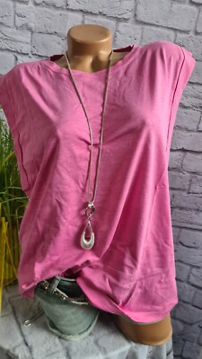Tom Tailor Shirt Bluse rosa pink Kurzarm Oberteil Damen Gr. S bis XXXL (3650)
