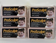 ProScuLpt PoLymEr ClaY  1lb bars of Baby - 6 bars Only Orignal Distributor
