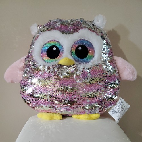 plush owl pillow