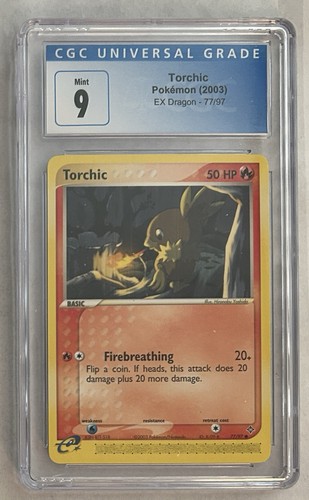 Torchic graded CGC 9 for sale on eBay