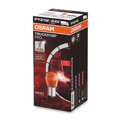 OSRAM TRUCKSTAR PY21W 24V 21W BAU15s 7510TSP
