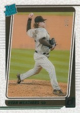 2021 Panini Clearly Donruss Chronichles Yankees Ryan Weathers Rated Rookie  /5