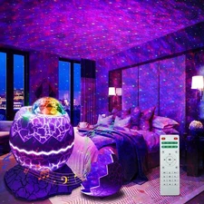 Star Projector, Galaxy Projector LED Lights for Bedroom, App Control Projecto...