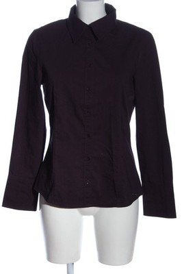 ZERO Langarmhemd Damen Hemd Gr. DE 38 lila Business-Look