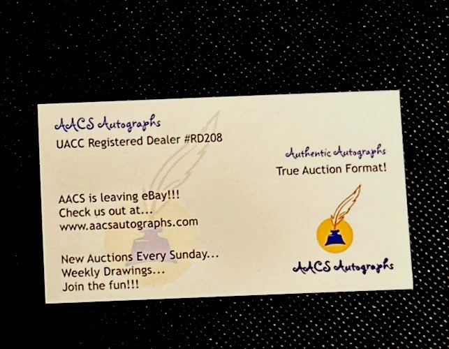 Tarjeta firmada por Johnny Mize 1960 Fleer All Time Greats Yankees Cardinals Giants automática Foto 4 de 4