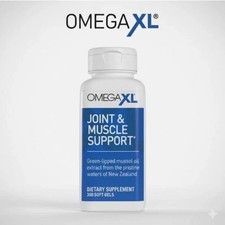 Omega XL 300 Capsules Green Lipped Mussel Joint  Muscle Relief Supplement