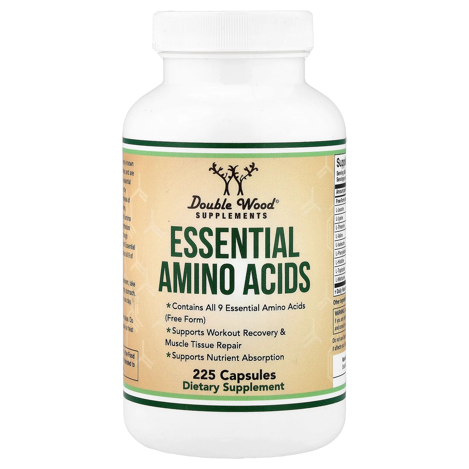 Essential Amino Acids, 225 Capsules