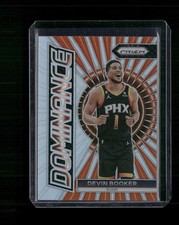 2023-24 Panini Prizm #11 Devin Booker Dominance Prizms Silver