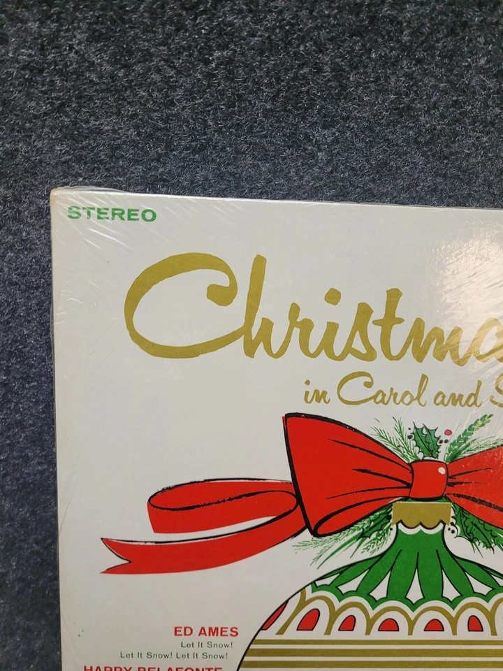 Vintage RCA Victor Christmastime in Carol and Song Vinyl LP PRS-271 Christmas Foto 2 de 4