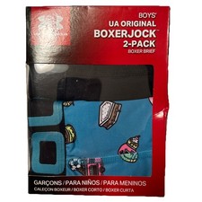 Under Armour UA Original Boxerjock 2 Pack Multicolor Boy's Size YXL