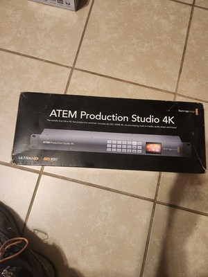 Blackmagic Design ATEM Production Studio 4K Switcher 6G-SDI HDMI Rack-Mountable