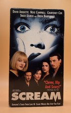 Scream VHS 1997 Courteney Cox Neve Campbell
