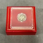 1942 MERCURY WINGED SILVER DIME IN PLASTIC CASE HOLDER  (90% SILVER/10% COPPER ) — photo 5