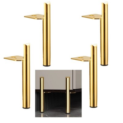 10 Inch Furniture Legs Gold Coffee Table Feet Midcentury Metal Furniture  Leg Fo | eBay