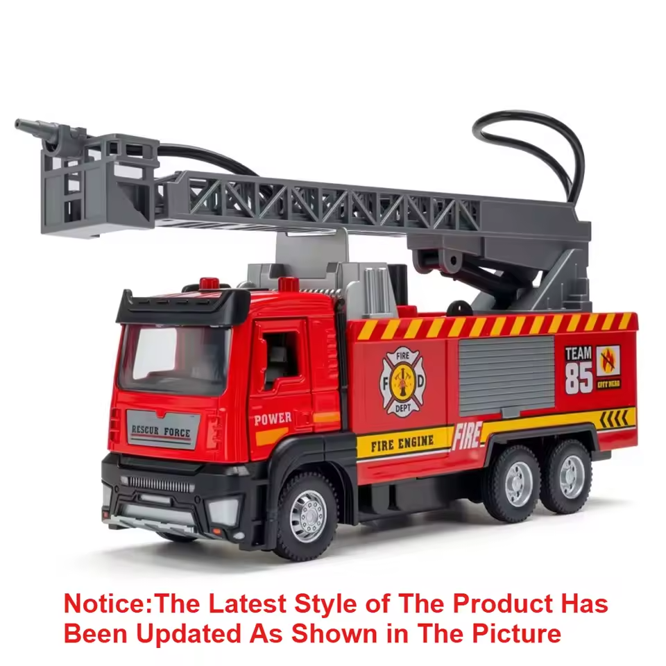 Fire Rescue Australa 1:32 Scale Fire Rescue Water Spray Truck Engine Ladder Toy Sound Light ...