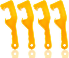 4 Pack 5 Gallon Plastic Bucket Lid Opener Paint Can Lid Opener for Buckets Pails