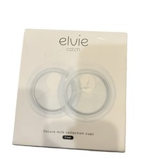 Elvie Catch Secure Breast Milk Collection Cups - White - 5060442520554 open Box