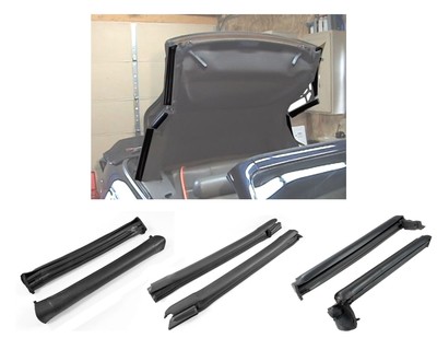 70 Ford Mustang Coupe Fuzzie Feltkit Weatherstrip Fensterschachtleisten