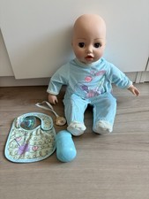 Zapf Creation Baby Annabell Alexander Babypuppe, 43cm, Inkl. Zubehör