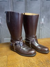 Police Boots Patrol Gr&ouml;&szlig;e 44/45 Uniform Brown Leather BLUF