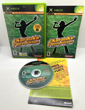 Karaoke Revolution Original Xbox CIB Complete Tested