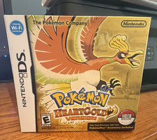Nintendo DS Pok mon HeartGold Case, Box, Manual, Inserts  Pok walker