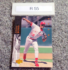 Upper Deck 1994 Rookie Johnny Ruffin #170 Cincinnati Reds MLB Baseball Card. rookie card picture