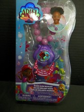 Disney Junior Ariel Ocean Glow Music and Lights Necklace Toy