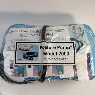 Posture Pump Disc Hydrator Back Model 2000 Relieve Low Back Pain Elliptical Back