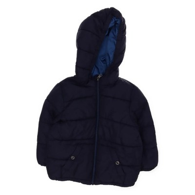 Zara BabyBoy, Winterjacke, Jungen, Größe: 98, Blau, Einfarbig #HwO