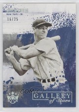 2021 Panini Diamond Kings Gallery of Stars Holo Silver 16/25 Lou Gehrig HOF o7m