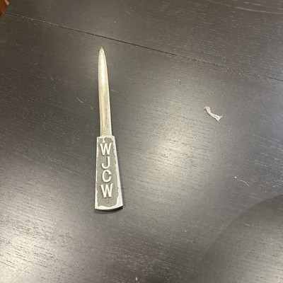 Rare radio advertising letter opener