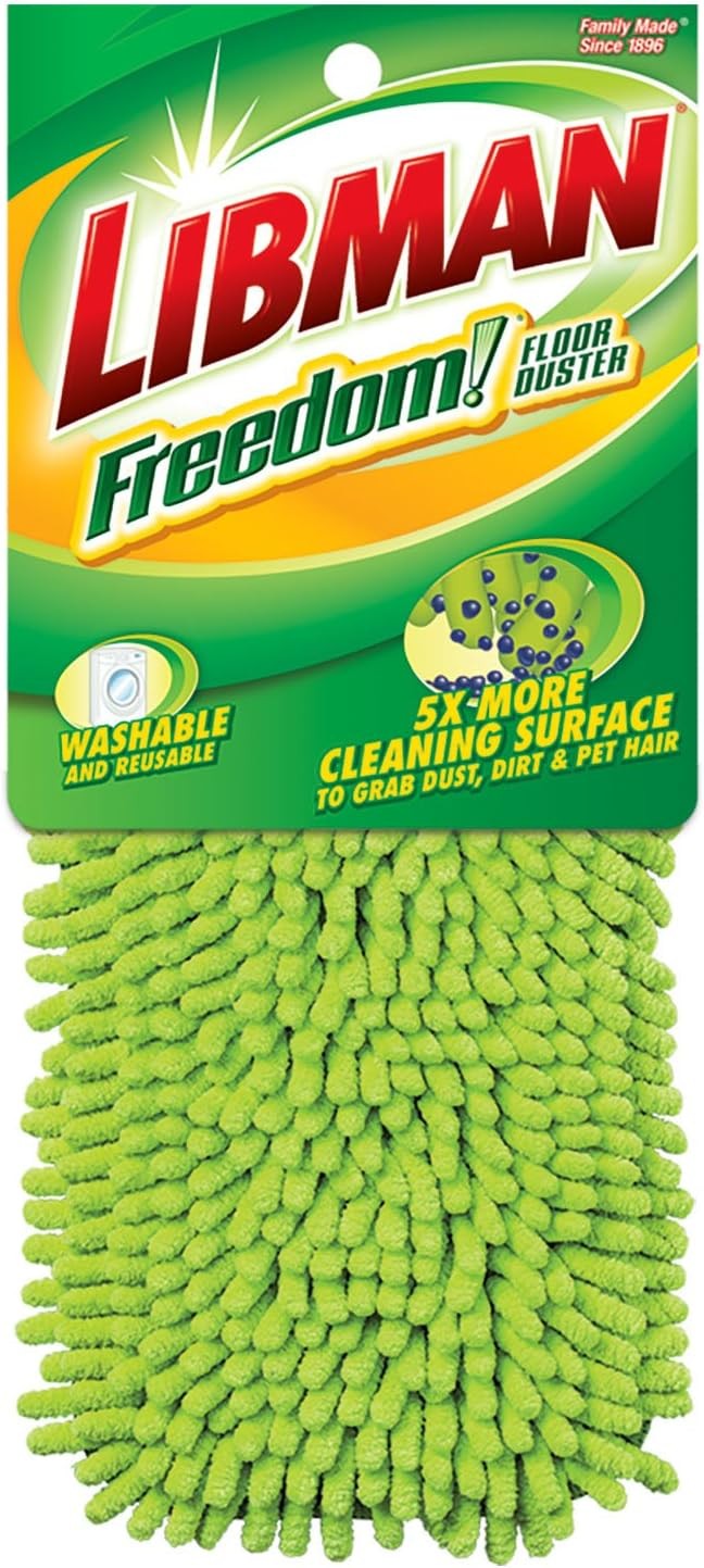Libman 4006 Freedom Floor Duster Refill with Easy-Change Des