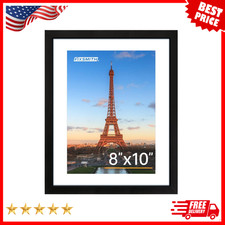 8x10 Picture Frame 1 Pack, Photo Frame with HD Plexiglass, Display Pictures