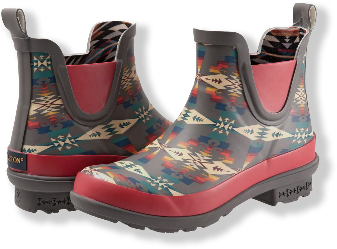 Pendleton Tucson Chelsea Rain Boots - NEW Womens Size 7 Grey - 47991-ZZ3 10090₽