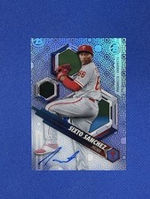 2018 Bowman High Tek Prospects #PHT-SS Sixto Sanchez AUTO autograph