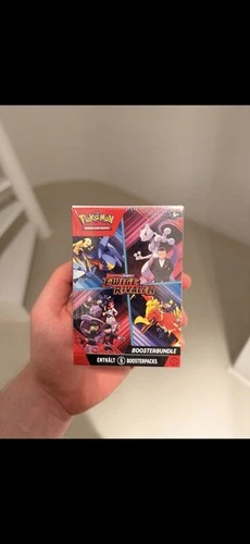Pokémon Boosterbundle Karmesin & Purpur – Ewige Rivalen (6 Boosterpacks) Neu OVP