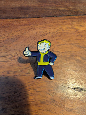 Fallout Vault Boy Emaille Pin Anstecker süß lustig nachdenklich Gaming Geschenkidee   ️